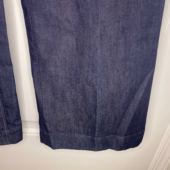 Kenneth Cole Reaction Dark Denim Bootcut Flare Pants - Picture 6 of 10